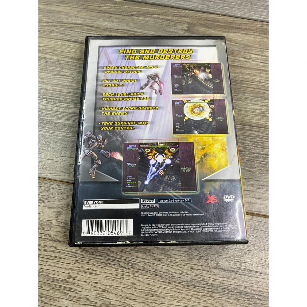 Mobile Light Force 2 Sony PlayStation 2 PS2 Case‎ and Manual Only No Game